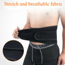 Cinto ajustável para apoio lombar com alças duplas respiráveis - Alívio da dor lombar Unissex