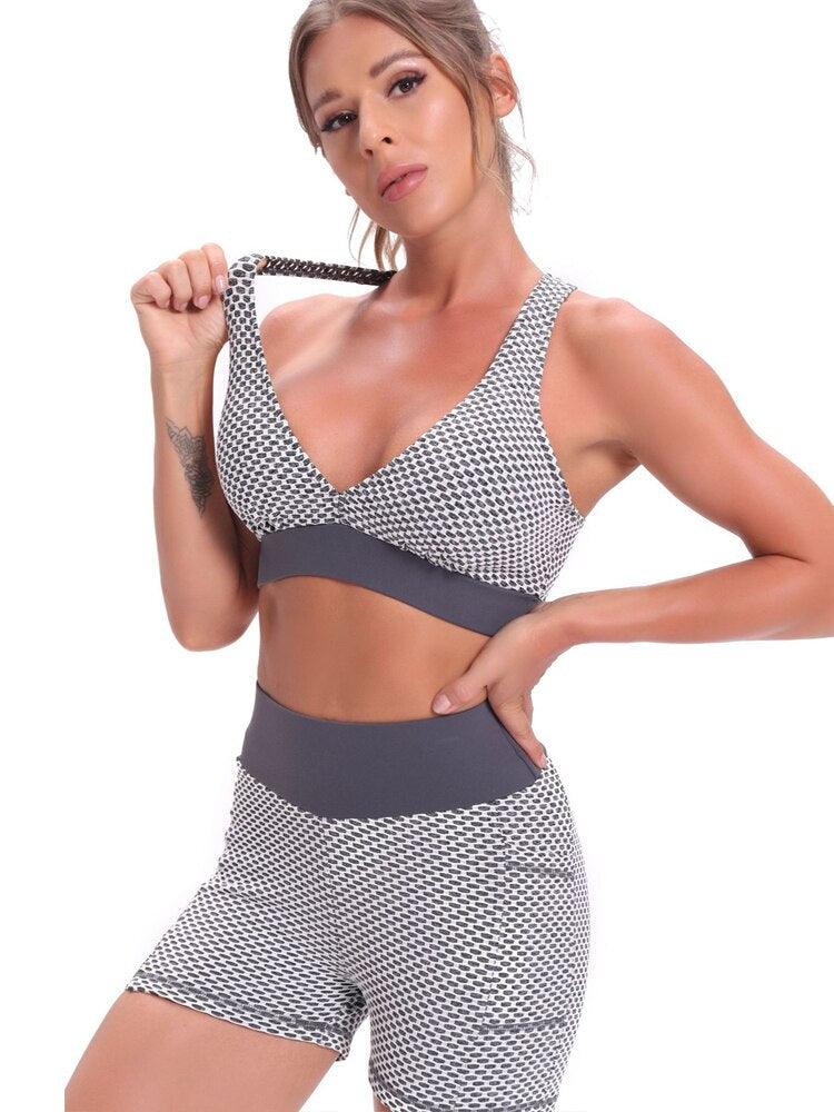 Conjunto Feminino De Yoga - Bora Pro Treino