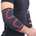 Cotoveleira Elástica Esportiva Almofadada – Nylon e Spandex, M ao XL, Absorve Suor