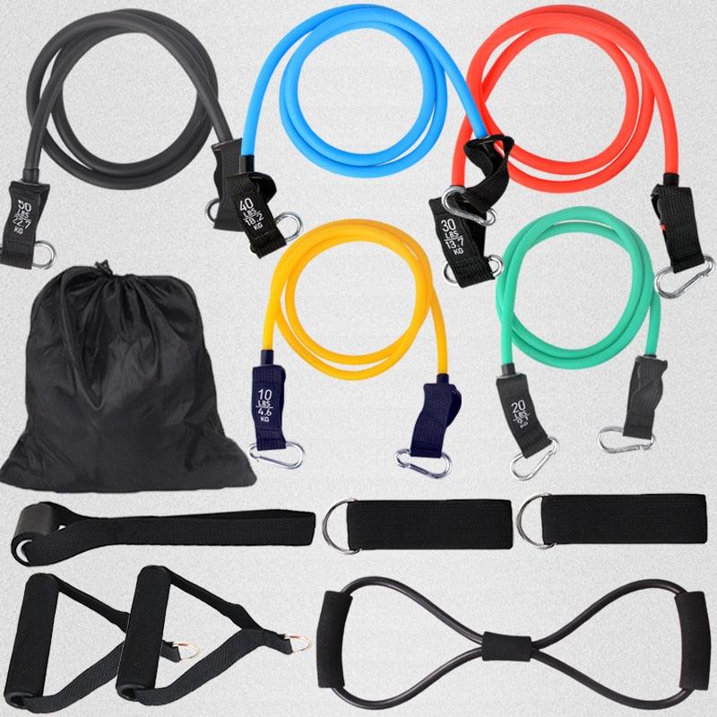Kit Elástico Extensor - Bora Pro Treino