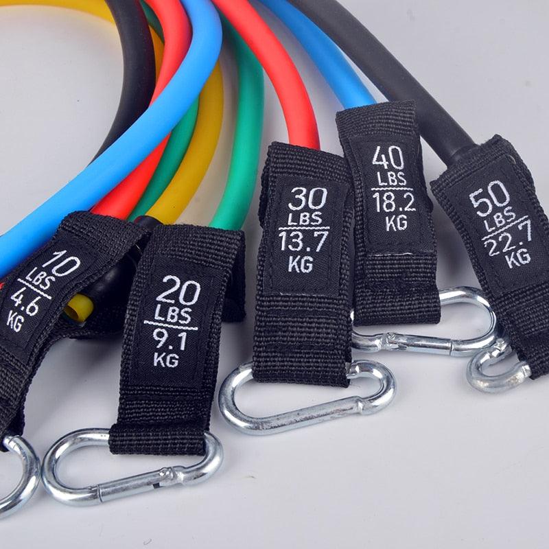 Kit Elástico Extensor - Bora Pro Treino