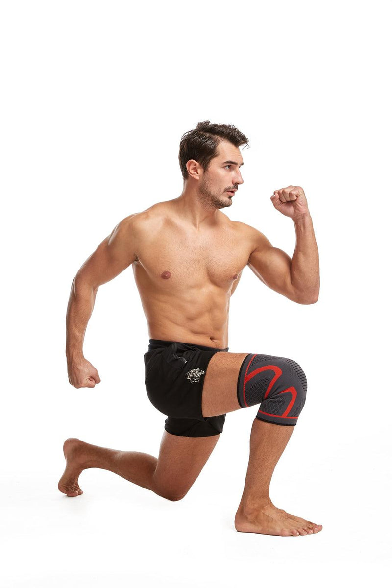 joelheira para basquete e vôlei, cinta elástica de compressão - Bora Pro Treino