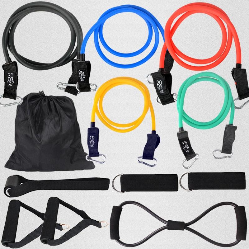 Kit Elástico Extensor - Bora Pro Treino