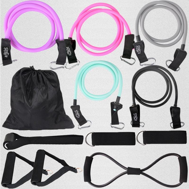 Kit Elástico Extensor - Bora Pro Treino