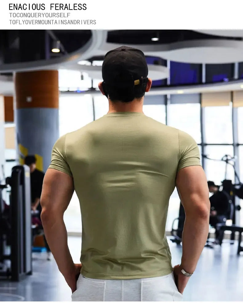Camiseta Masculina Tamanho Grande Dry Fit – Poliéster, Respirável