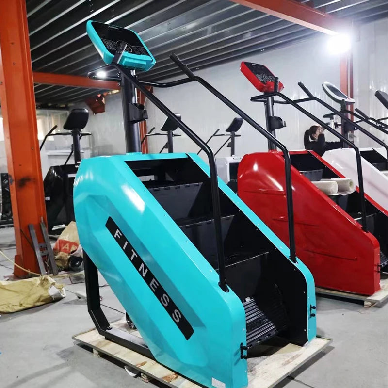 Escada Rolante Elétrica Stair Master para Academia e Uso Doméstico – Aço Inox