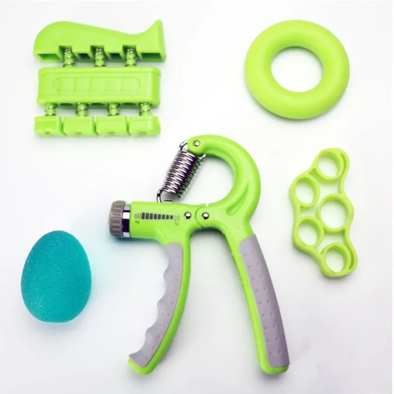 Kit Exercitador de Dedos e Antebraços com Pinça e Bola – Fortalecimento e Recuperação