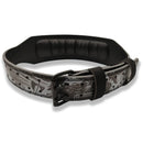 Cinto de musculação para academia, cinto de levantamento de peso estilo mitológico, cinto de fitness em PU