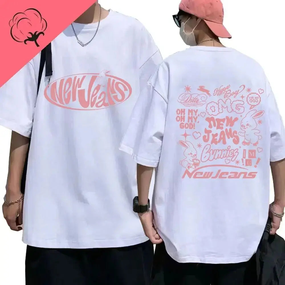 Camiseta Y2k Oversized Masculina – Algodão, Estampa Personagem, S ao 4XL