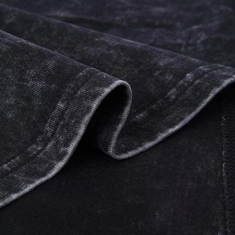 Regata Masculina Lavada Oversized para Corrida e Musculação – Algodão, S ao 3XL