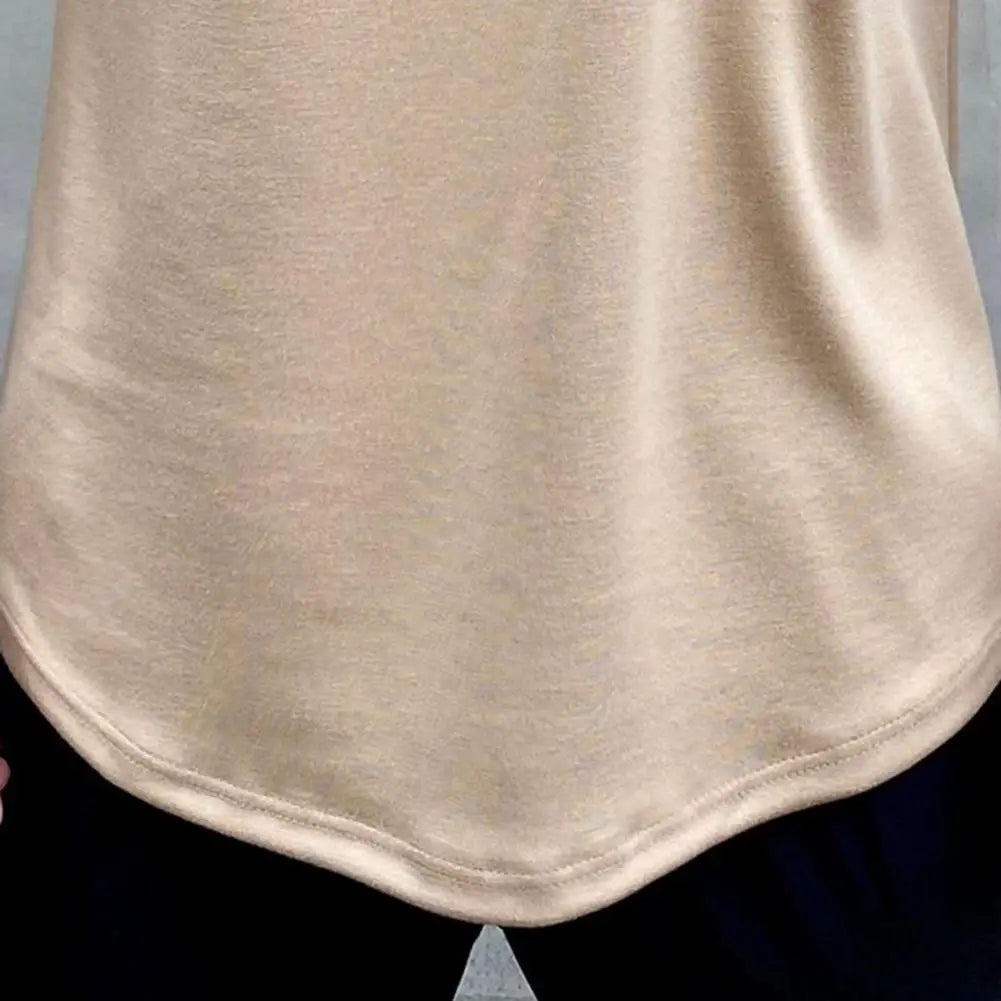 Camiseta Esportiva Masculina Fitness Larga – Algodão Dry Fit, Manga Curta