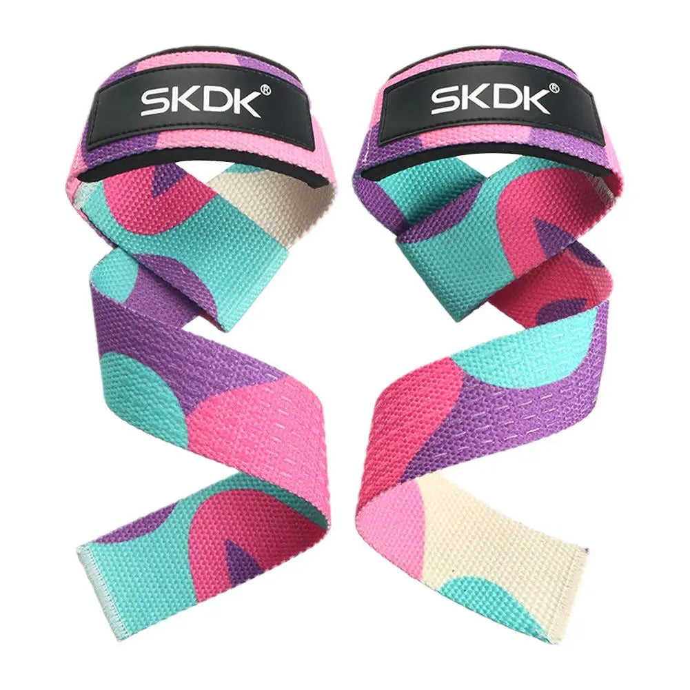 Straps Anti-Slip para Musculação e Crossfit – Silicone Antiderrapante, 55cm