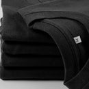 Camiseta masculina fitness de algodão para musculação com gola redonda