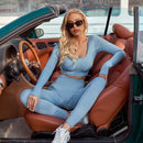 Cropped Maldivas Manga Longa - Bora Pro Treino