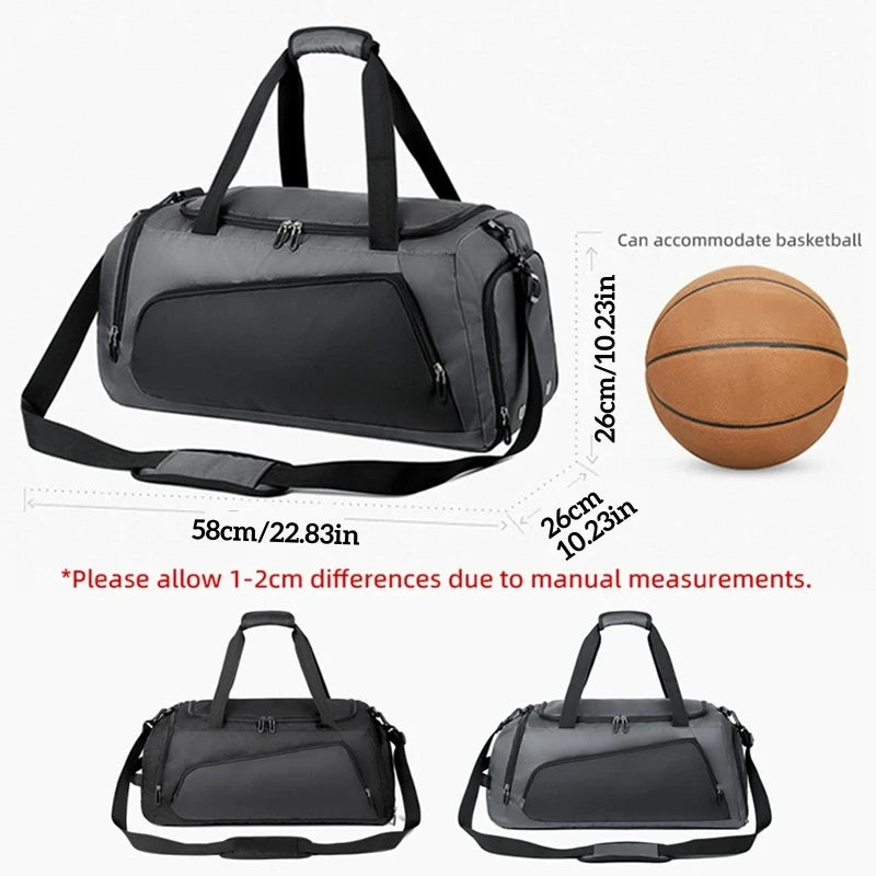 Mochila de Treino Unissex – Nylon 20-35L, Para Musculação e Crossfit