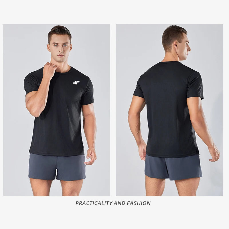 Camiseta Fit Wear Maleável para Musculação – Poliéster Dry Fit, S ao 3XL