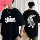 Camisetas masculinas de grife Y2k Homens Algodão Oversize Original