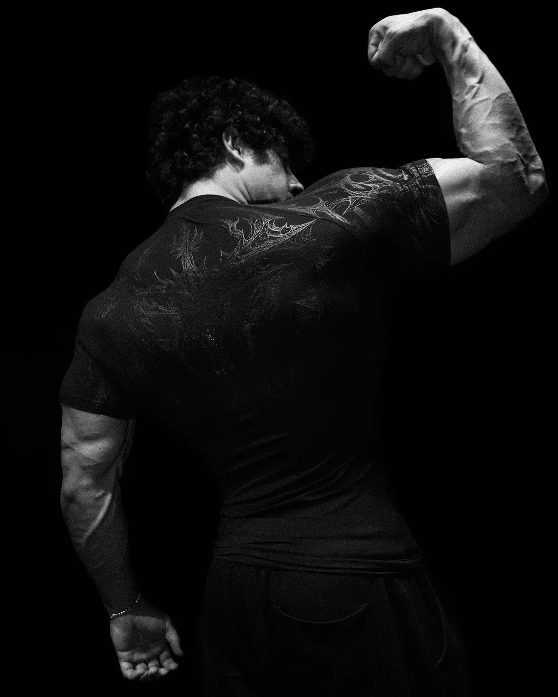 Camiseta de Treino com Compressão e Secagem Rápida – Poliéster 3D, XS ao XL