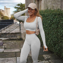 Cropped Maldivas Manga Longa