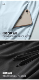 Conjuntos para homens para treino e corrida - material de seda gelada de verão Secagem rápida Resistente aos raios UV Proteção solar para atividades ao ar livre Roupas de qualidade 5 peças