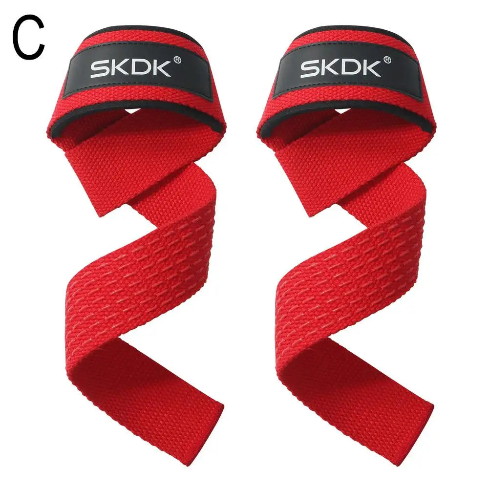 Straps Anti-Slip para Musculação e Crossfit – Silicone Antiderrapante, 55cm