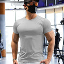 Camiseta masculina tamanho grande Dry Fit