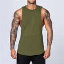 Regata de treino e musculação - regada de algodão cavada