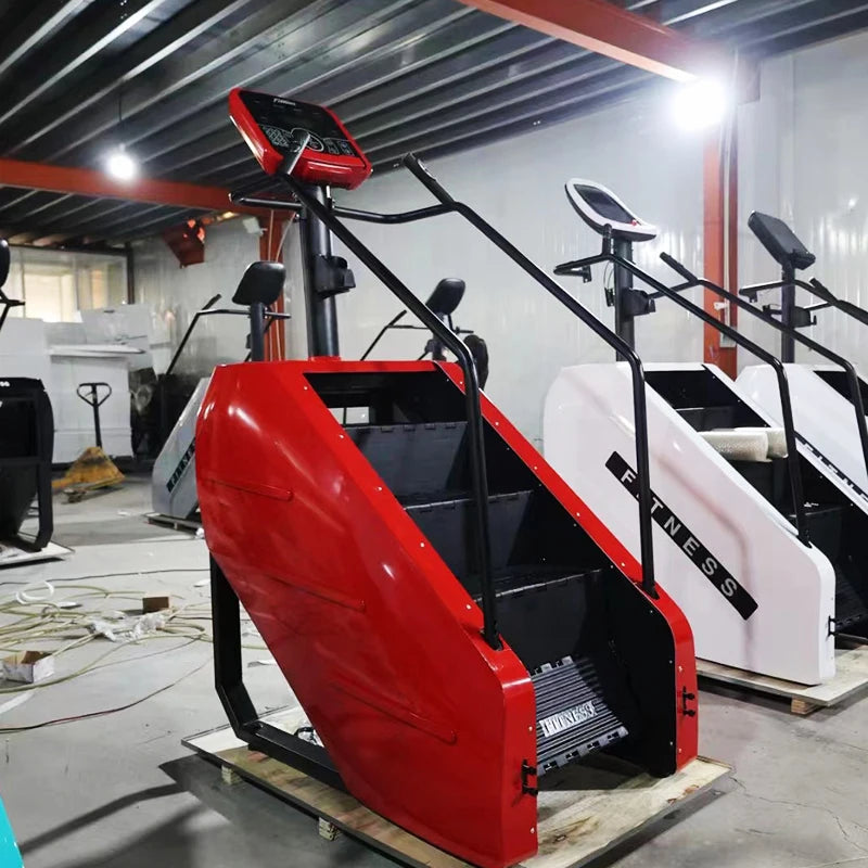Escada Rolante Elétrica Stair Master para Academia e Uso Doméstico – Aço Inox