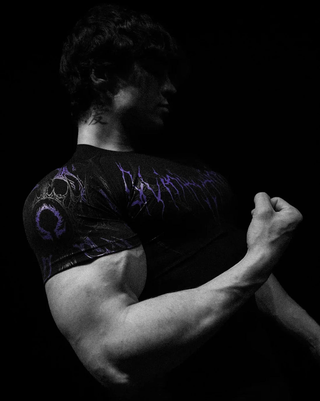 Camiseta de Treino com Compressão e Secagem Rápida – Poliéster 3D, XS ao XL