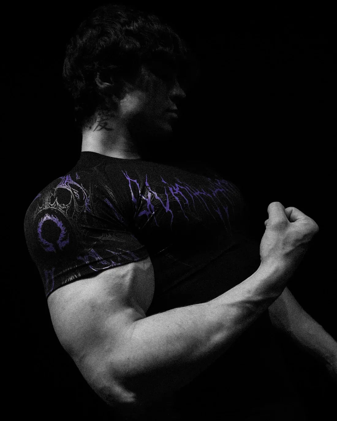 Camiseta de Treino com Compressão e Secagem Rápida – Poliéster 3D, XS ao XL