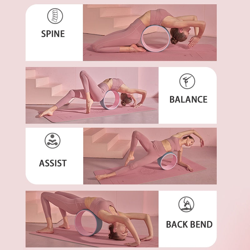 Faixa Elástica para Yoga e Pilates – Látex, 1,08m, Antiderrapante