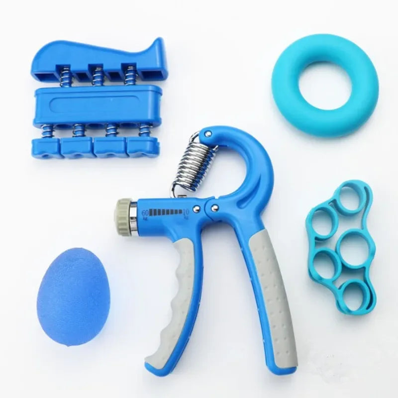 Kit Exercitador de Dedos e Antebraços com Pinça e Bola – Fortalecimento e Recuperação