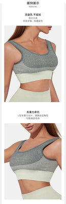 Top Feminino de compressão com Knitted - pra treino de musculação