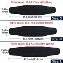 Cinto ajustável para apoio lombar com alças duplas respiráveis - Alívio da dor lombar Unissex