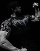 Camiseta de treino com compressão e secagem rápida