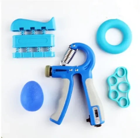 Kit Exercitador de Dedos e Antebraços com Pinça e Bola – Fortalecimento e Recuperação
