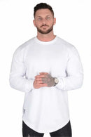 Camiseta manga longa para treino - musculação e academia