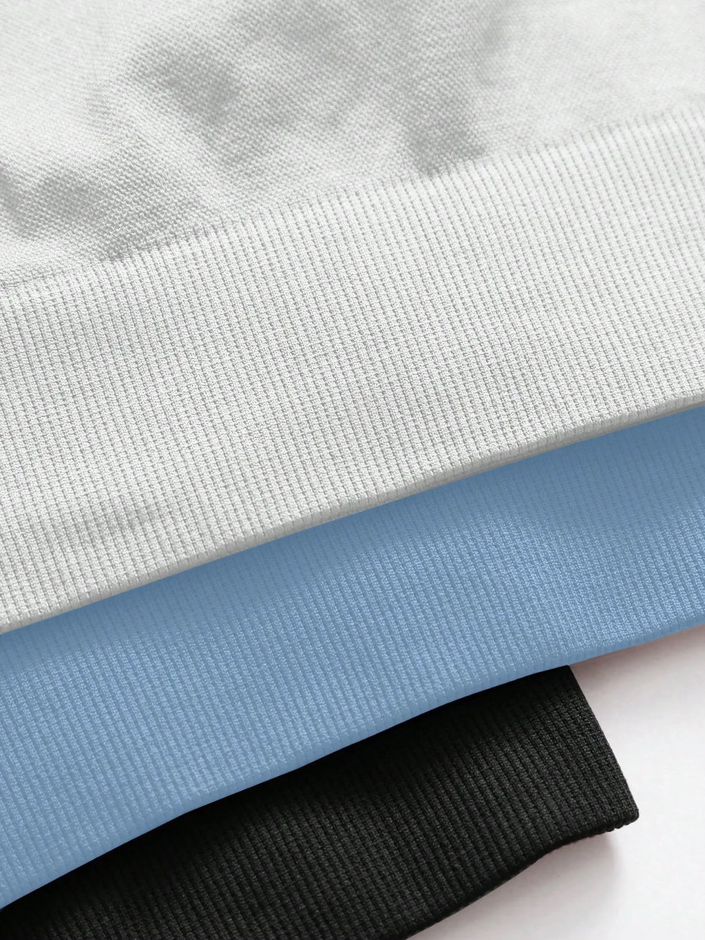 Top de Treino Slim Sem Decote – Nylon Sem Costura, Respirável, Yoga
