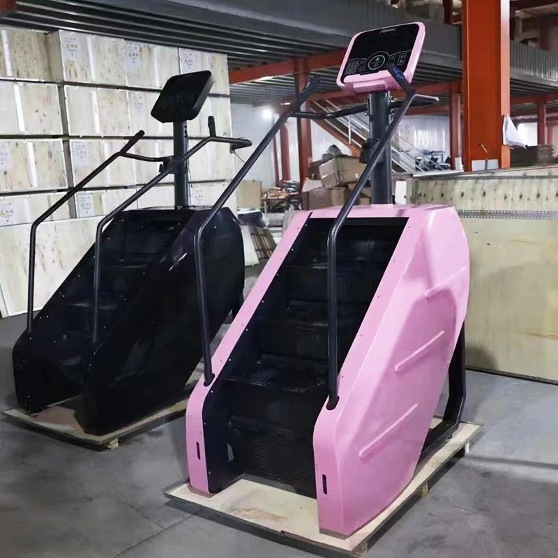 Escada Rolante Elétrica Stair Master para Academia e Uso Doméstico – Aço Inox