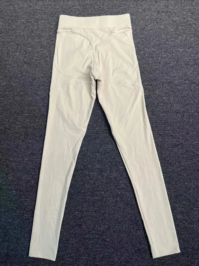 Top Manga Curta + Calça Cintura Alta Yoga – Nylon e Spandex, S ao L