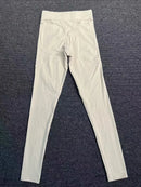 Top de manga curta Calças sem acolchoamento Cintura alta Calças que realçam os quadris - para atividades ao ar livre