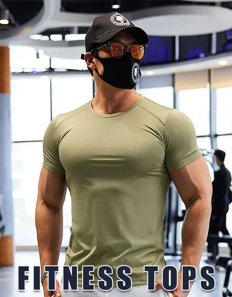 Camiseta Masculina Tamanho Grande Dry Fit – Poliéster, Respirável