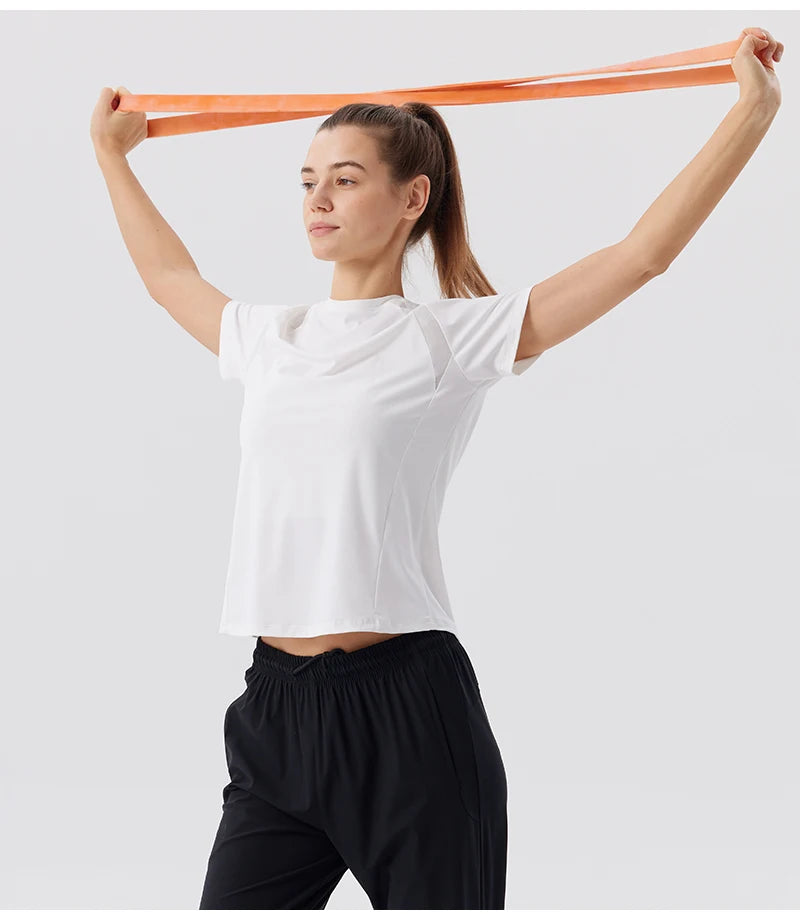 Camiseta Esportiva Feminina Dry Fit – Poliéster, Tênis, Yoga e Corrida, S ao 2XL