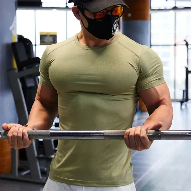 Camiseta Masculina Tamanho Grande Dry Fit – Poliéster, Respirável