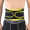 Cinto ajustável para apoio lombar com alças duplas respiráveis - Alívio da dor lombar Unissex