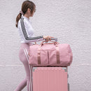 Bolsa de treino com compartimento para sapatos, durável, leve, bolsa grande