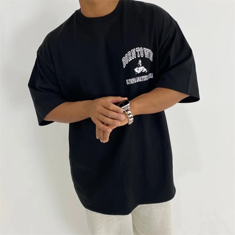 Camiseta Oversized Mr. Olympia para Academia – Algodão, M ao XXXL