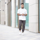 Camiseta Masculina Fitness 2024 – Algodão, Manga Curta, Slim Fit para Treino e Musculação