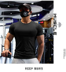 Camiseta masculina tamanho grande Dry Fit
