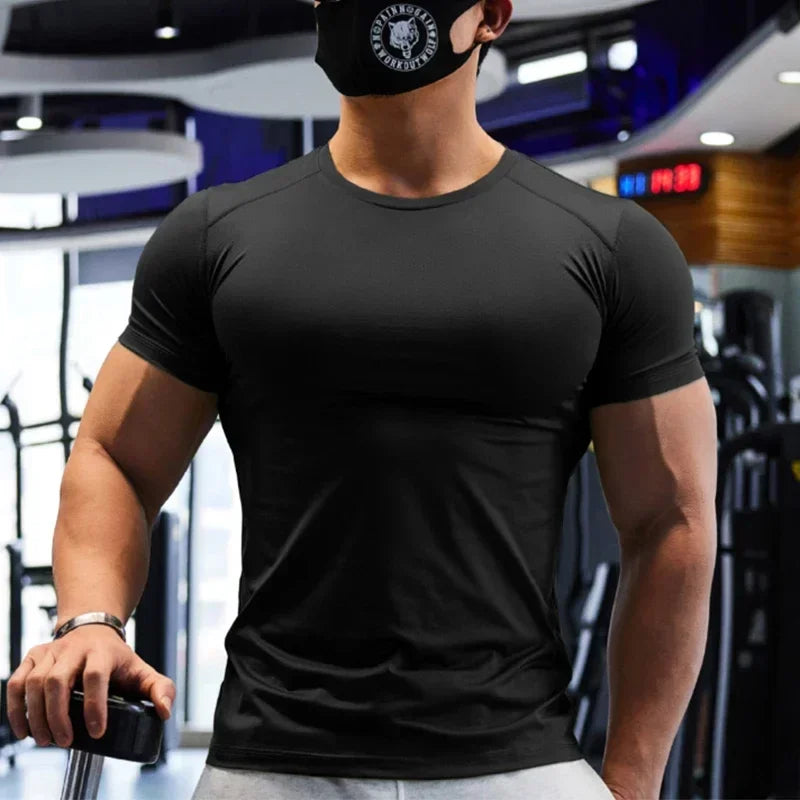 Camiseta Masculina Tamanho Grande Dry Fit – Poliéster, Respirável